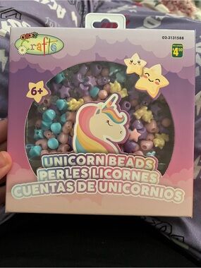 FREE WITH $10 Purchase - Unicorn Beads Pack - Pastel Pink, Purple, Blue & Yellow